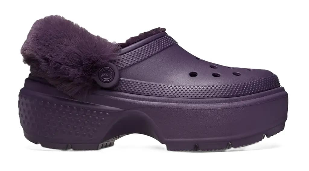 Dép Crocs Stomp Lined Clog 'Dark Iris' 208546-5AS