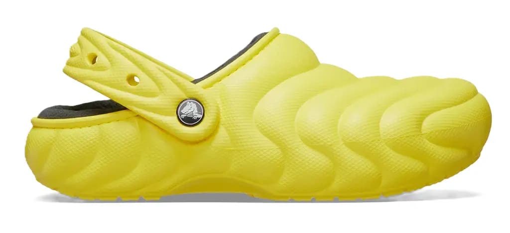 Dép Crocs Classic Lined Overpuff Clog 'Cyber Yellow' 210059-77J
