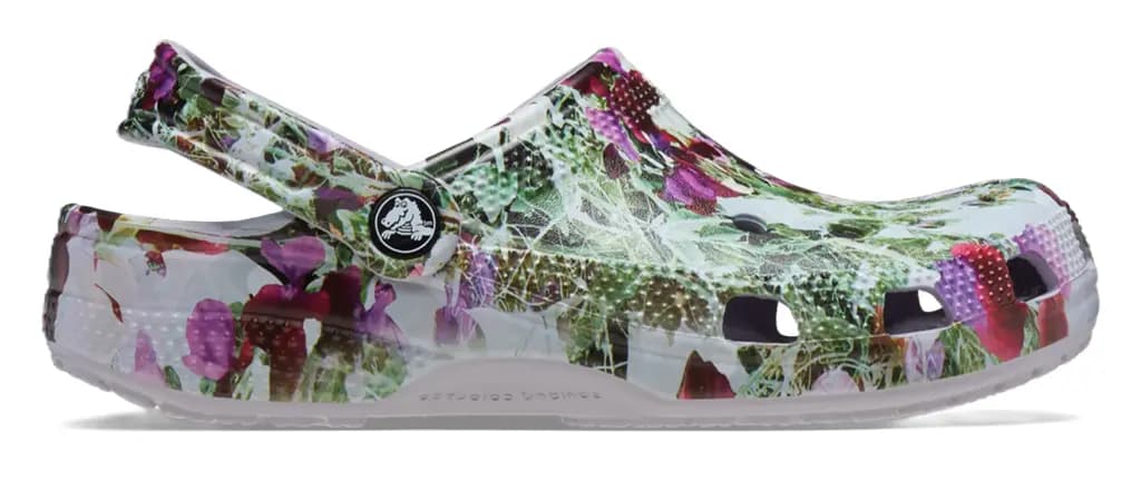 Dép Crocs Classic Photoreal 'Floral' 210398-5PS