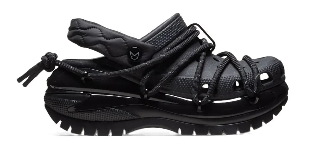 Dép Crocs Mega Crush x Rauw Alejandro Clog 'Black' 210486-001