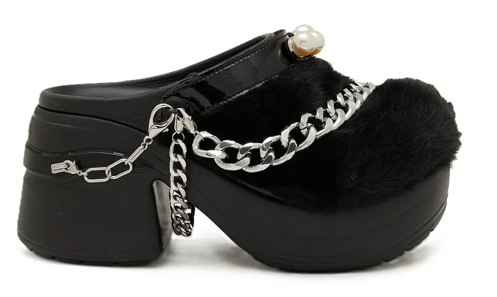 Dép Crocs Siren Luxe Clog 'Black' 210683-001