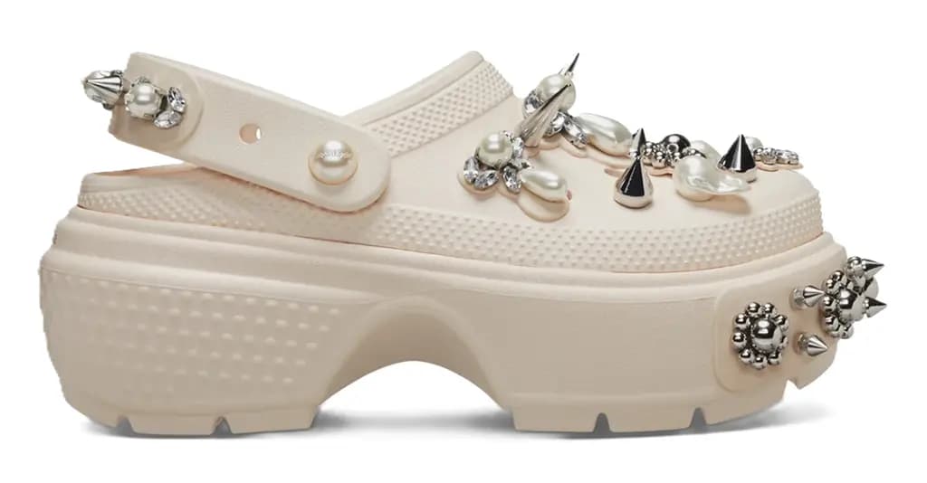 Dép Crocs Stomp x Simone Rocha Clog 'Dew' 210942-0WW