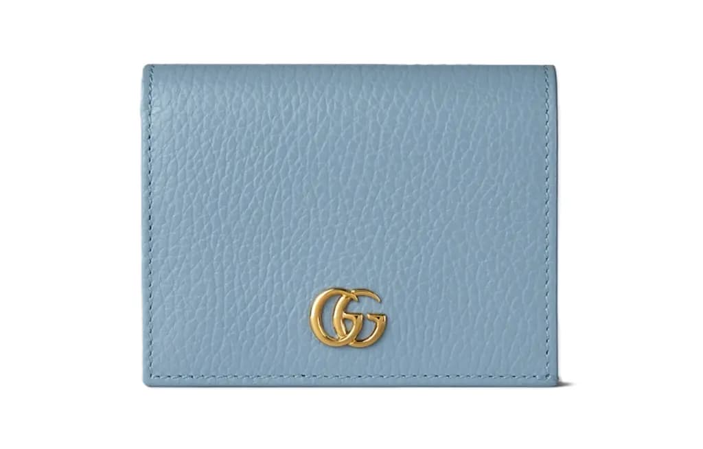 Ví Gucci GG Marmont Card Case 'Blue' 456126-CAO2G-4941