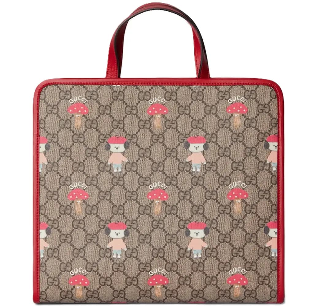 Túi Gucci Children's Printed GG Tote Bag 'Beige' 605614-FADWJ-9742