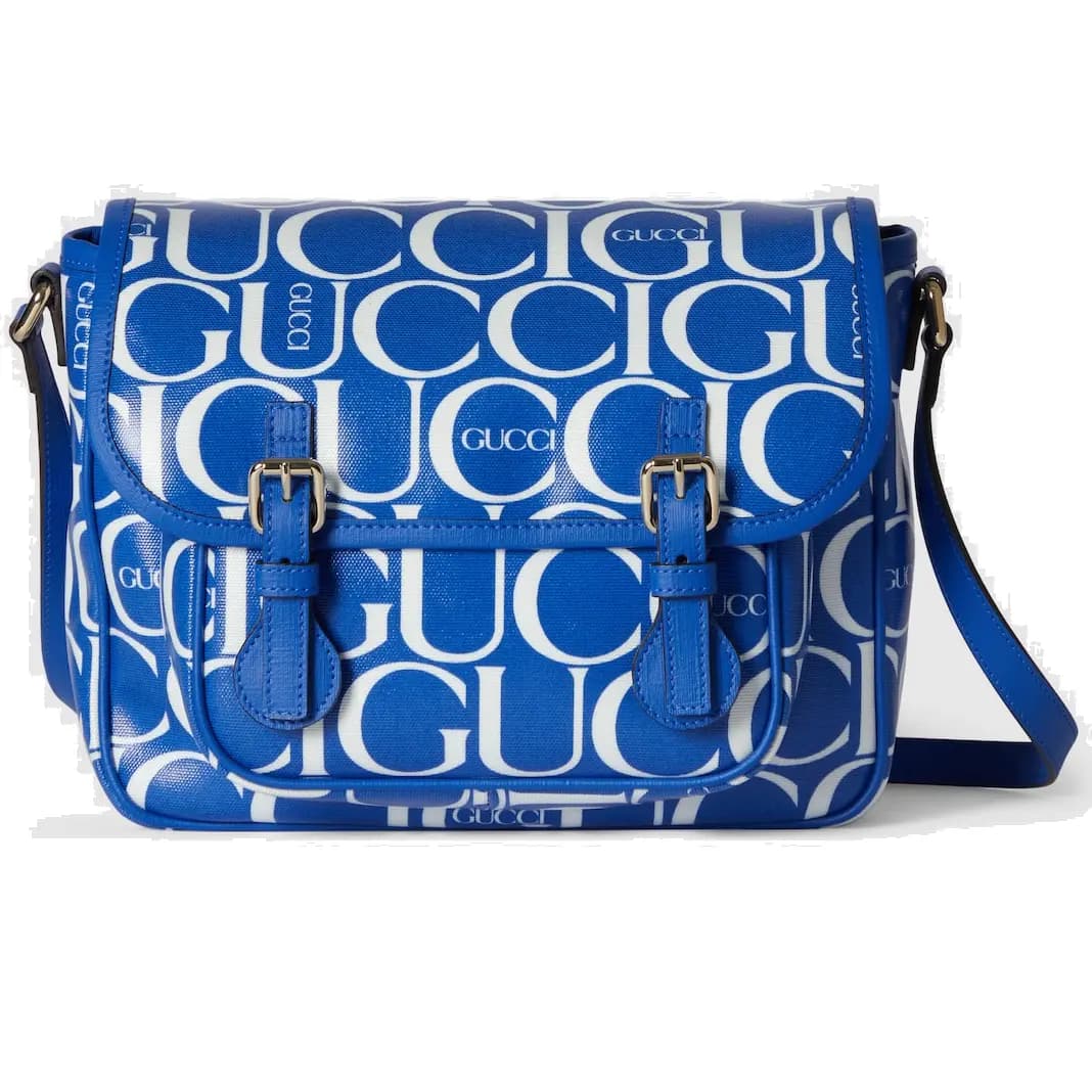 Túi Gucci Satchel Bag 'Blue' 664145-FADLA-8586