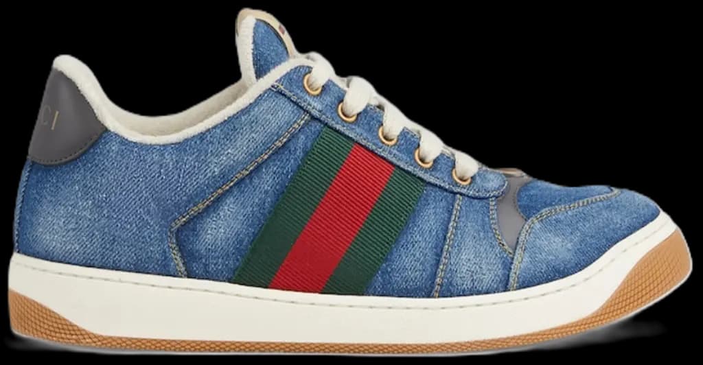 Giày Gucci Screener 'Blue' ‎771097-FAC1U-4145