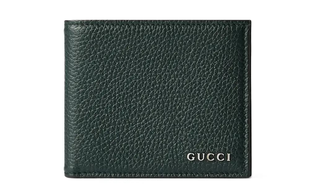 Ví Gucci Bi-Fold Wallet With Logo 'Dark Green' 771148-AABXM-3133