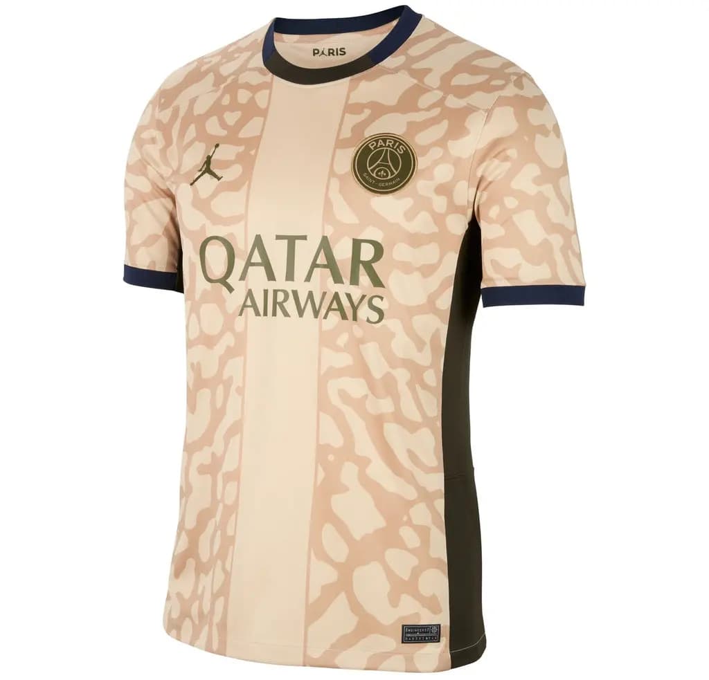 Áo Nike Paris Saint-Germain 23/24 Match Fourth Jersey 'Beige' FD6503-201