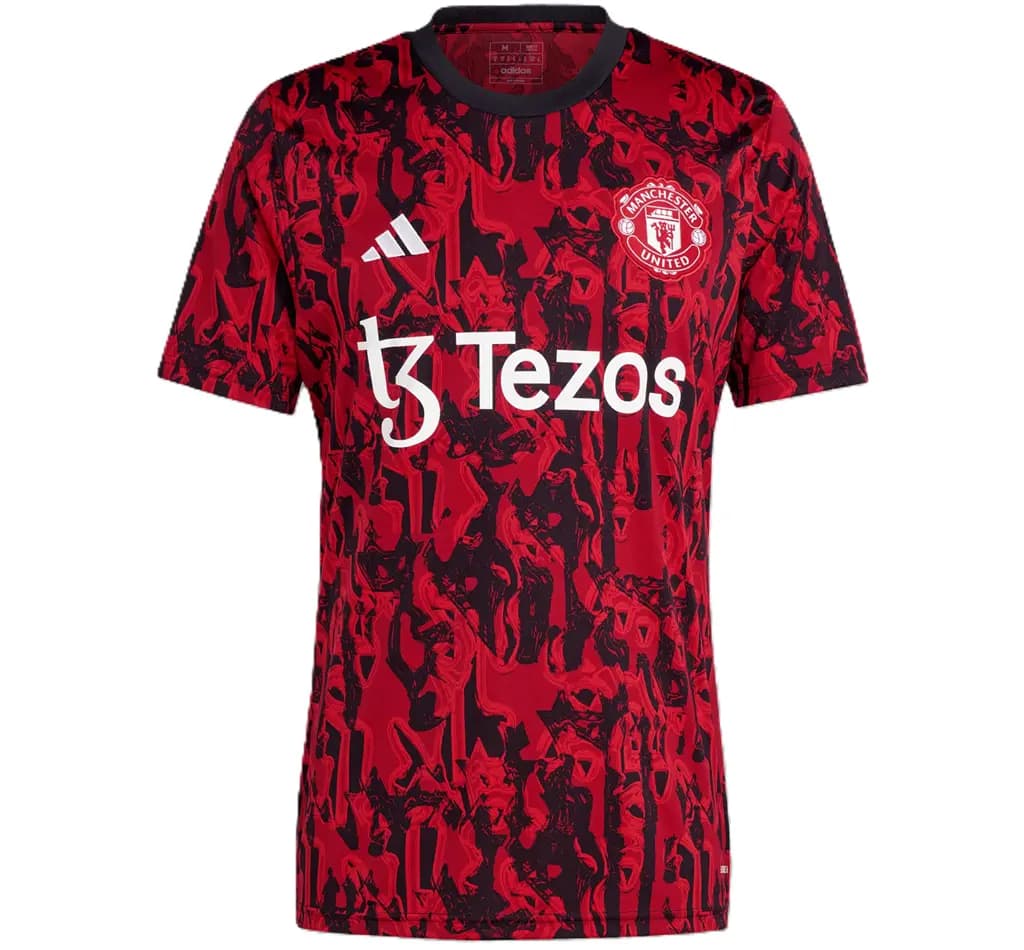 Áo Adidas Manchester United Pre-Match Shirt 23/24 'Red' IA7242