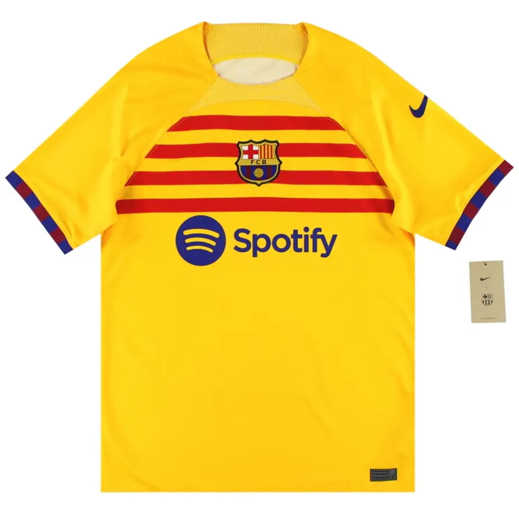 Áo Nike FC Barcelona 2023/24 Stadium 'Yellow' DR5079-729