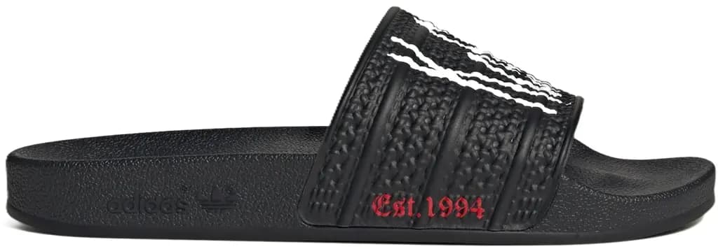 Dép Adidas Adilette Slides X KoRn '30th Anniversary Black' IH3753