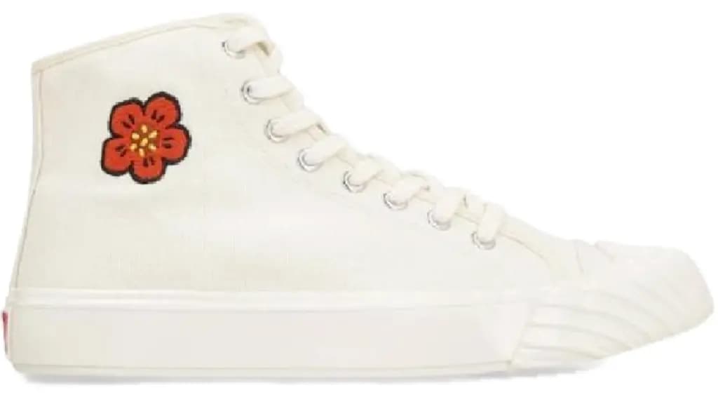 Giày Kenzo School High Sneaker 'White' FD52SN020F73-04