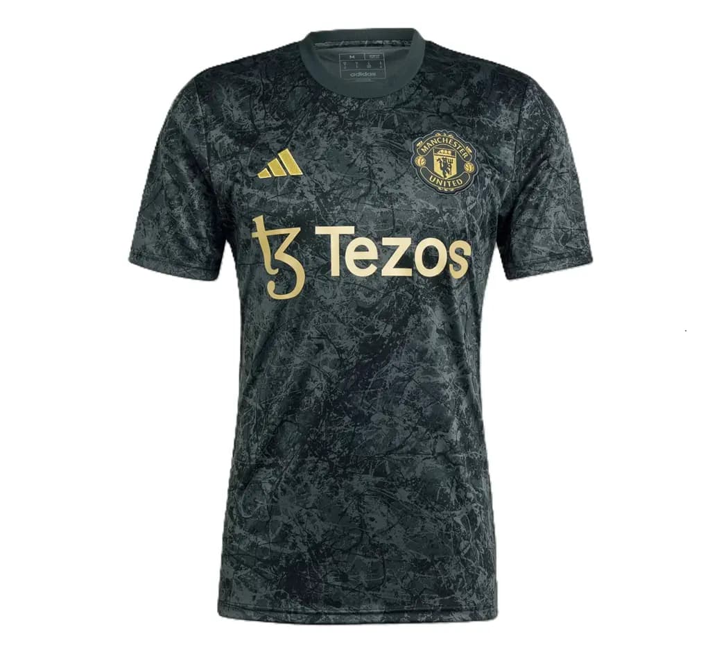 Áo Adidas Manchester United Pre-Match 'Stone Roses' IQ1566