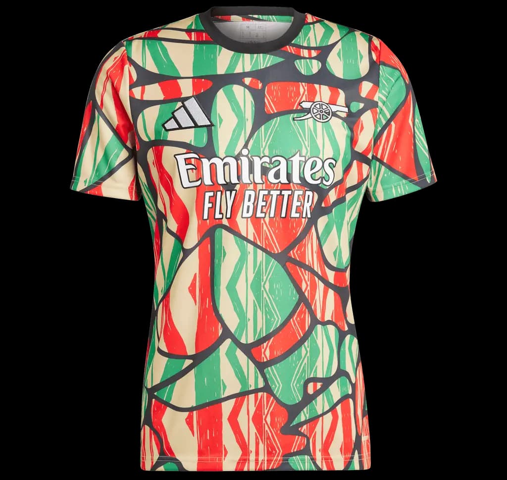 Áo Adidas Arsenal Pre-Match Jersey 'Multicolor' IS9996