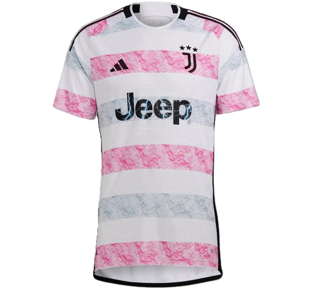 Áo Adidas Juventus 23/24 Away Jersey 'White Pink' HR8246
