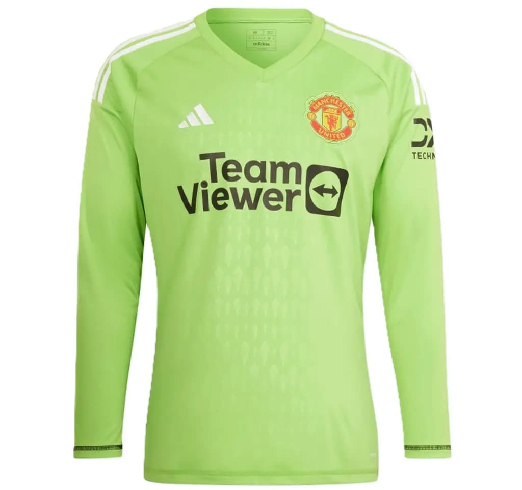 Áo Adidas Manchester United Tiro 23 Competition Long GK 'Green' IA7211