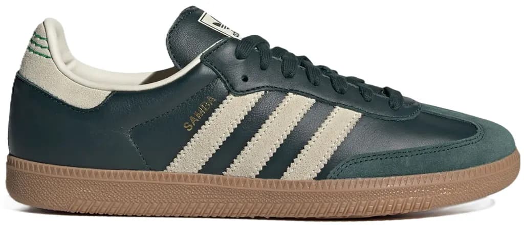Giày Adidas Samba OG 'Shadow Green Cream' ID1483