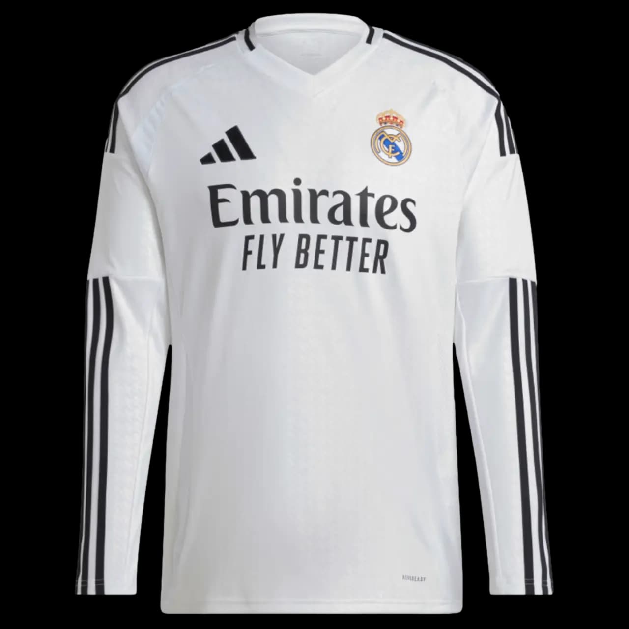 Áo Adidas Real Madrid 24/25 Long Sleeve 'White' IT3442