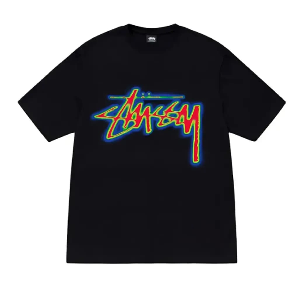 Áo Stussy Thermal Stock 'Black' 1905023