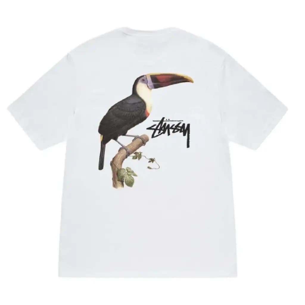 Áo Stussy Toucan 'White' 1905069