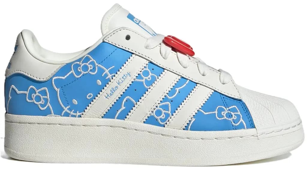 Giày Adidas Superstar XLG X Hello Kitty 'Blue Burst' IG4477