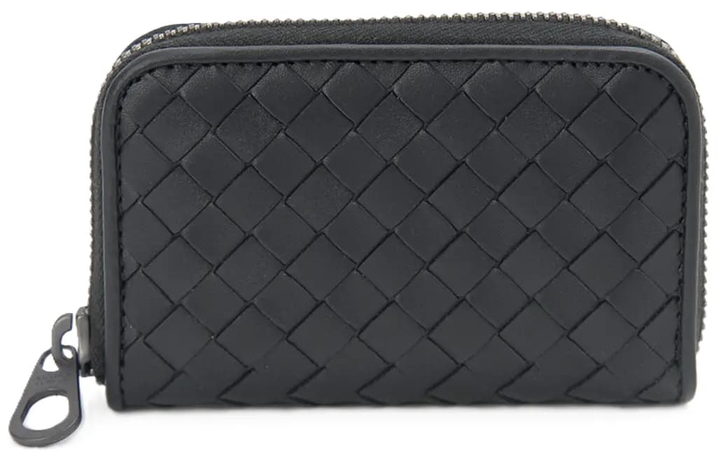 Túi Bottega Veneta Coin Case In Intrecciato 'Black' 473010V46511000