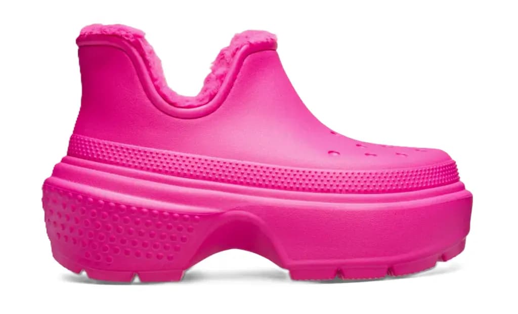 Dép Crocs Stomp Shorty Boot 'Pink Crush' 210673-6TW