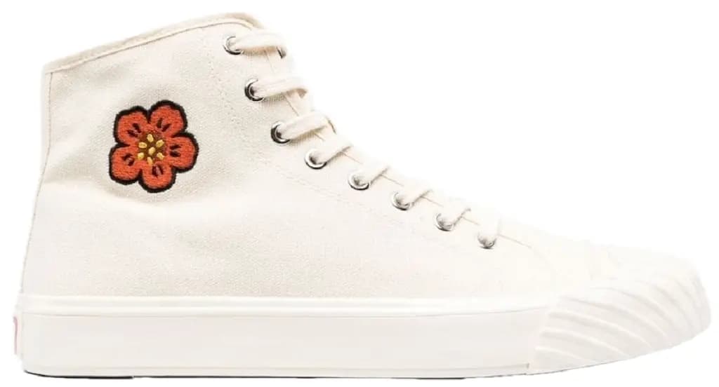 Giày Kenzo Kenzoschool High Top Sneakers 'White' FD55SN020F73-04