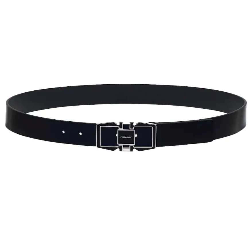 Thắt Lưng Salvatore Ferragamo Gancini 'Black' 670252-765759