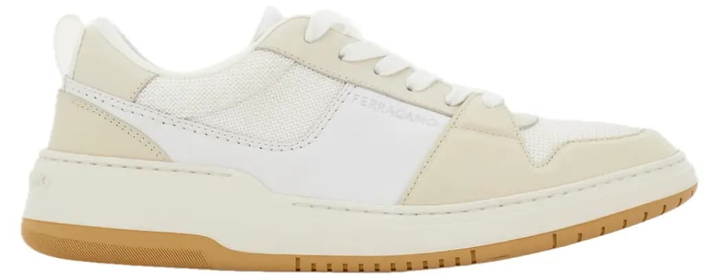 Giày Salvatore Ferragamo Low Cut Sneaker 'White' 023591-769613