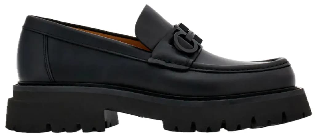 Giày Salvatore Ferragamo Moccasin 'Black' 021596-762676