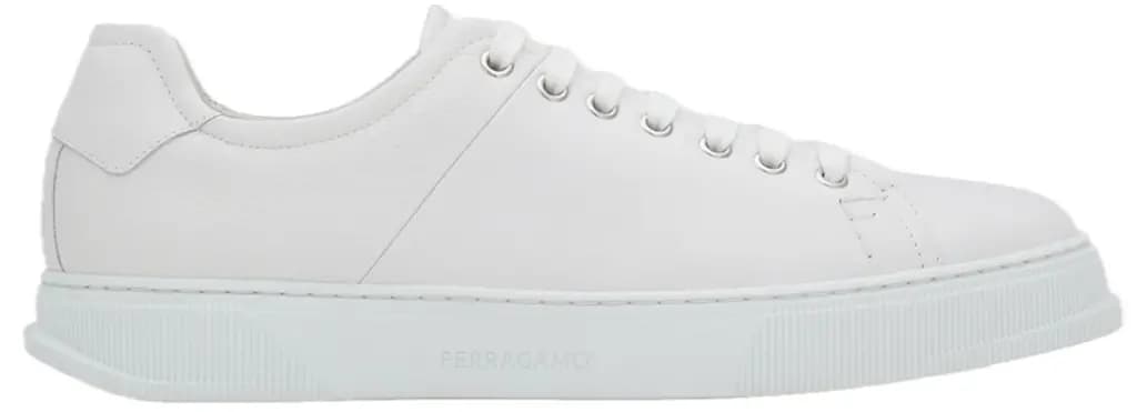 Giày Salvatore Ferragamo Low Cut Sneaker 'White' 026363-772088