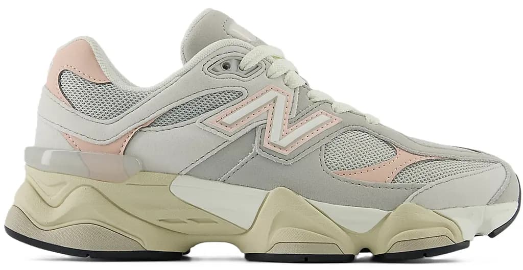 Giày New Balance 9060 GS 'Grey Pink' GC9060EL