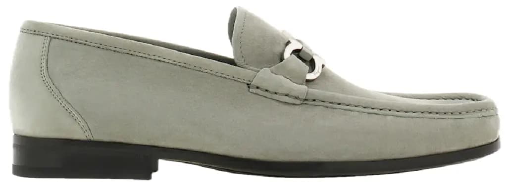 Giày Salvatore Ferragamo Moccasin 'Ash Grey' 029457-774547