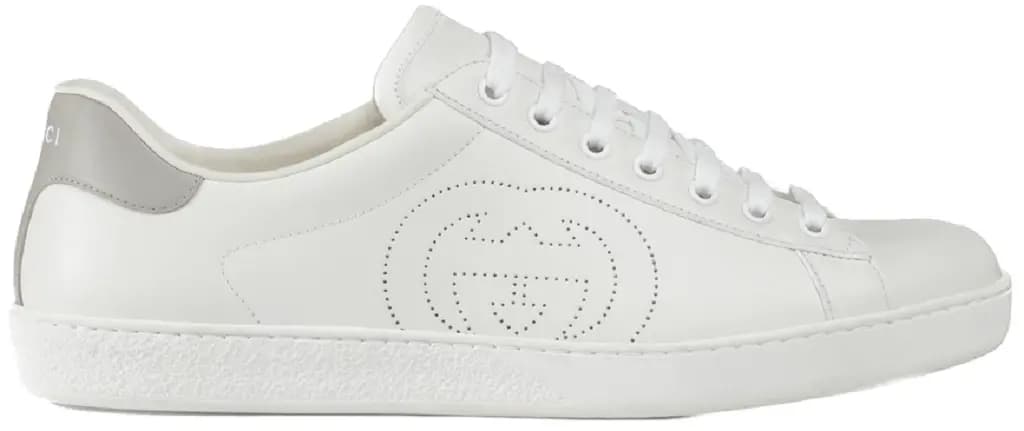 Giày  Gucci Ace G Leather 'White' 599147-AYO70-9094