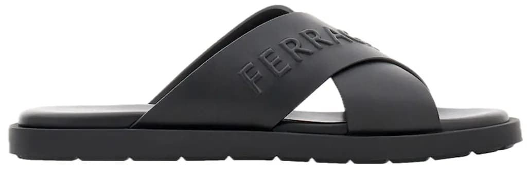 Dép Salvatore Ferragamo Sandal 'Black' 028618-774329