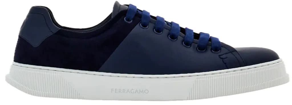 Giày Salvatore Ferragamo Low Cut Sneaker 'Blue' 026426-772094