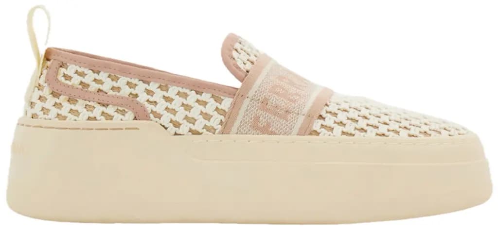 Giày Salvatore Ferragamo Platform Slip On 'Nude' 030605-774513
