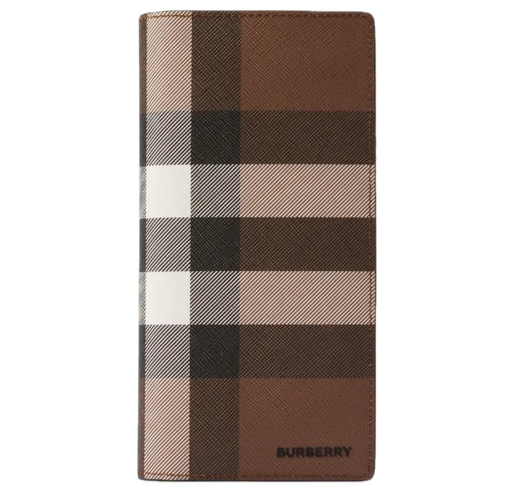 Ví Burberry Check Leather Continental Wallet 'Brown' 80528031