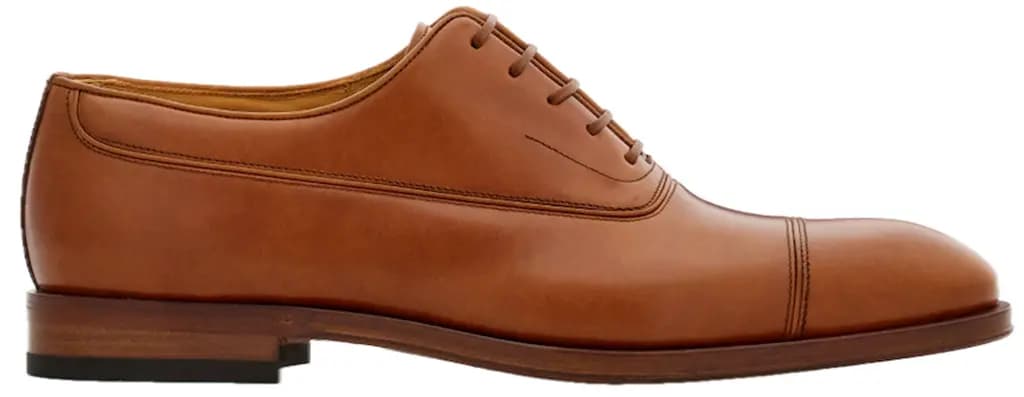 Giày Salvatore Ferragamo Oxford 'Dark Leather' 021625-768690