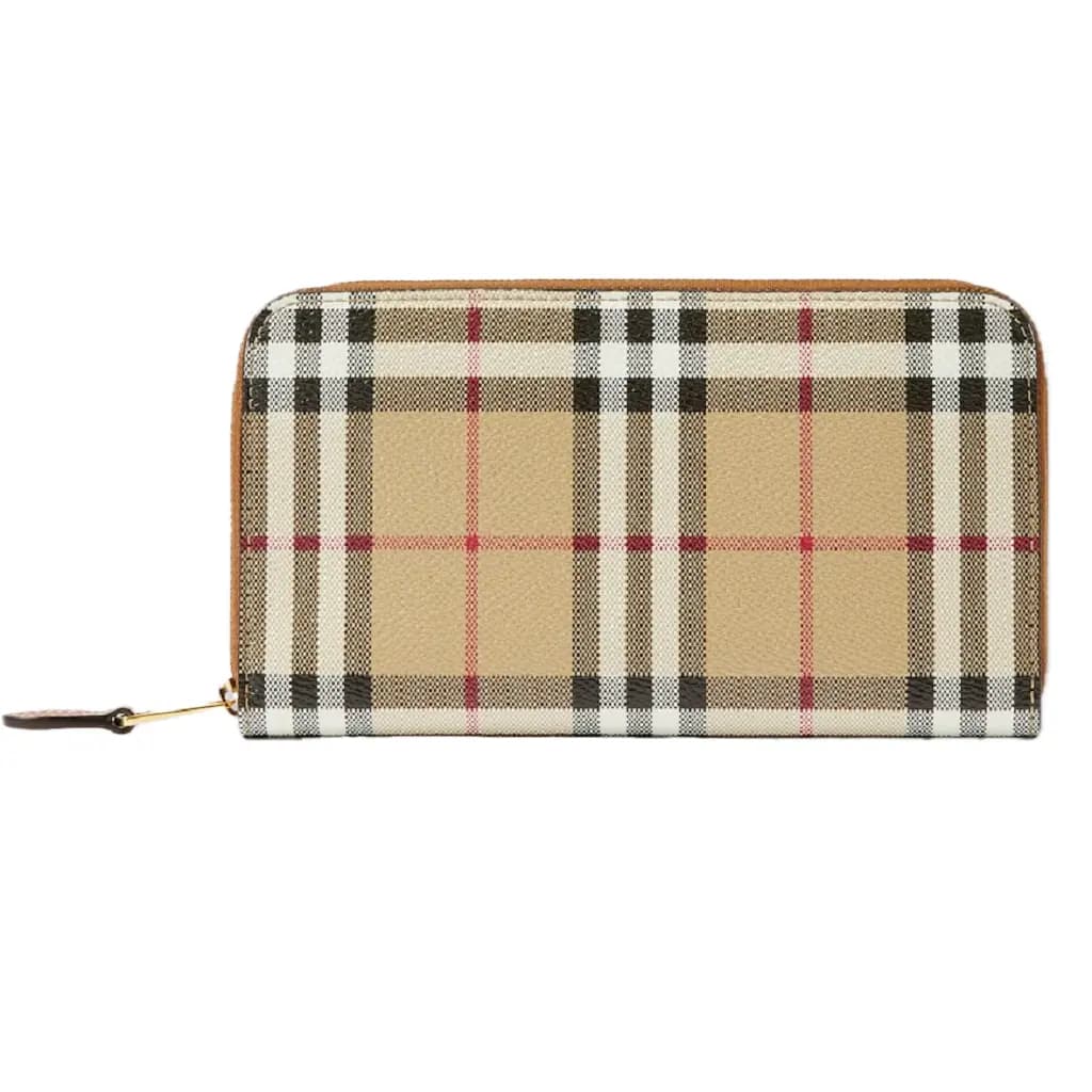 Ví Burberry Check Zip Wallet 'Beige' 80705981