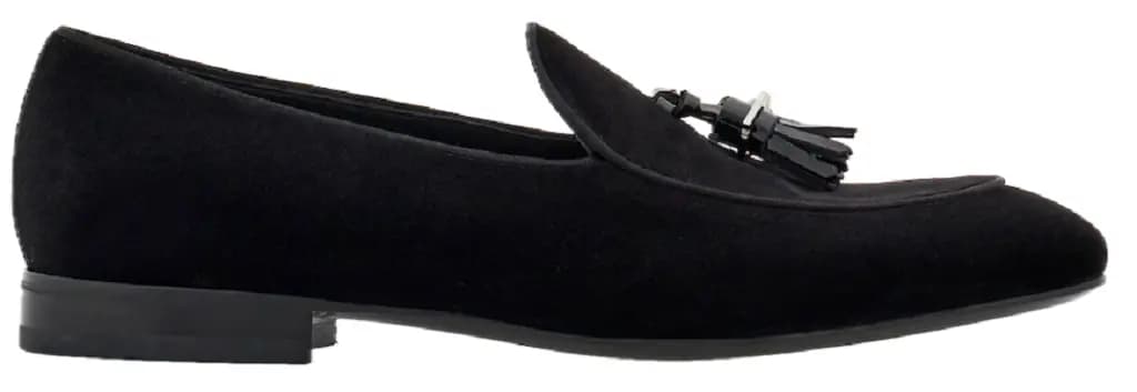 Giày Salvatore Ferragamo Tassels 'Black' 022215-768493