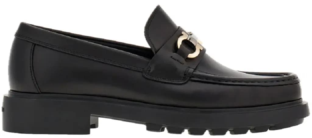 Giày Salvatore Ferragamo Moccasin 'Black' 022300-768108
