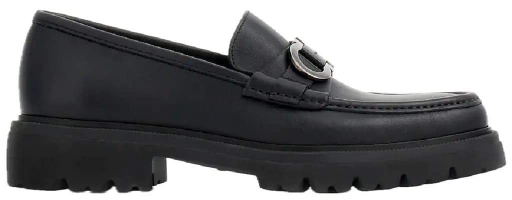 Giày Salvatore Ferragamo Moccasin 'Black' 028249-773850