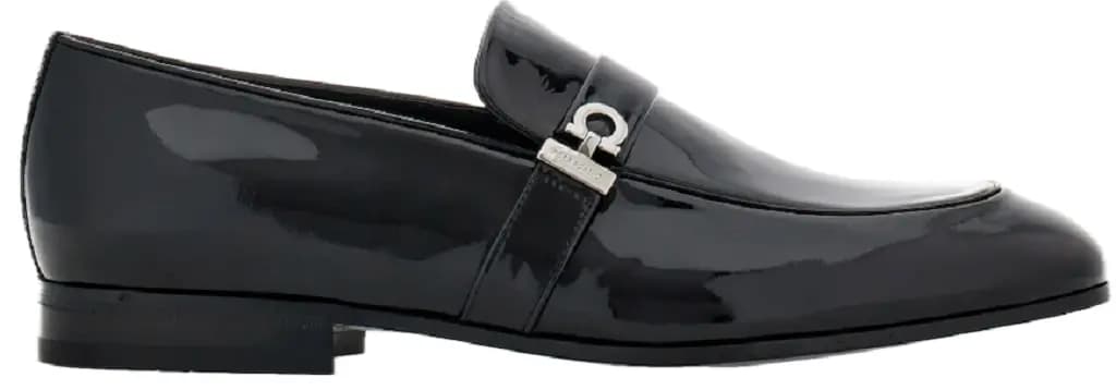 Giày Salvatore Ferragamo Moccasin 'Black' 022241-768488