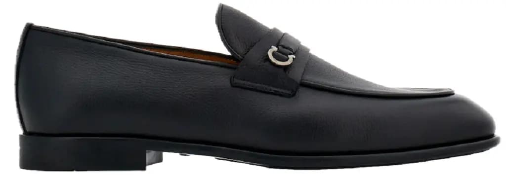 Giày Salvatore Ferragamo Moccasin 'Black' 022385-768125