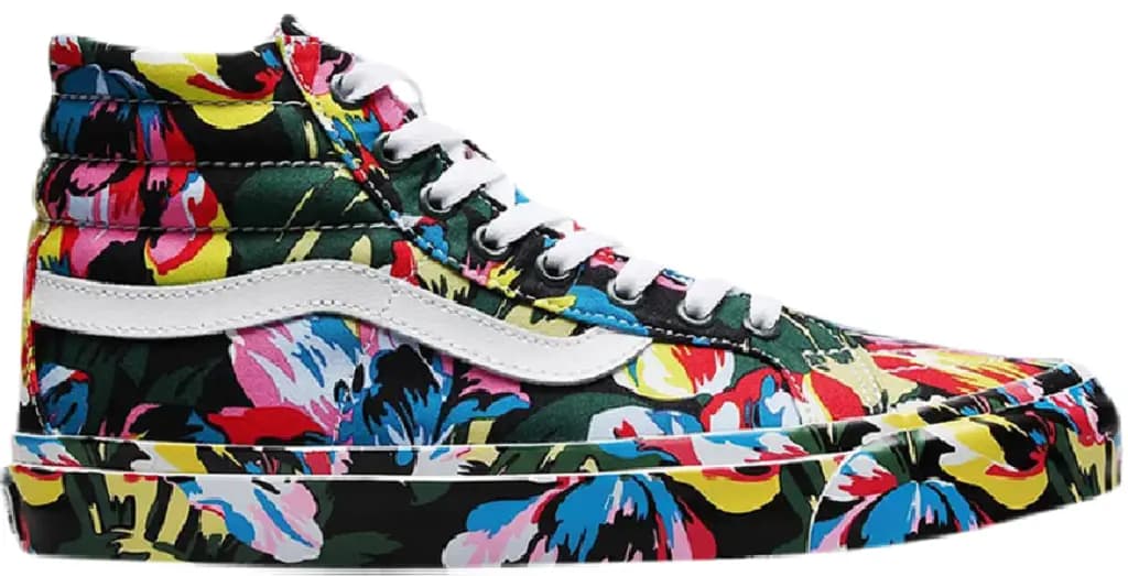Giày Vans OG SK8-HI LX x Kenzo 'Floral Green' VN0A4BVB02H
