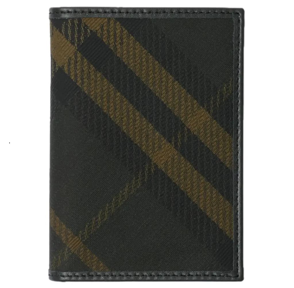 Ví Burberry Check Folding Card Case 'Shadow' 80984561