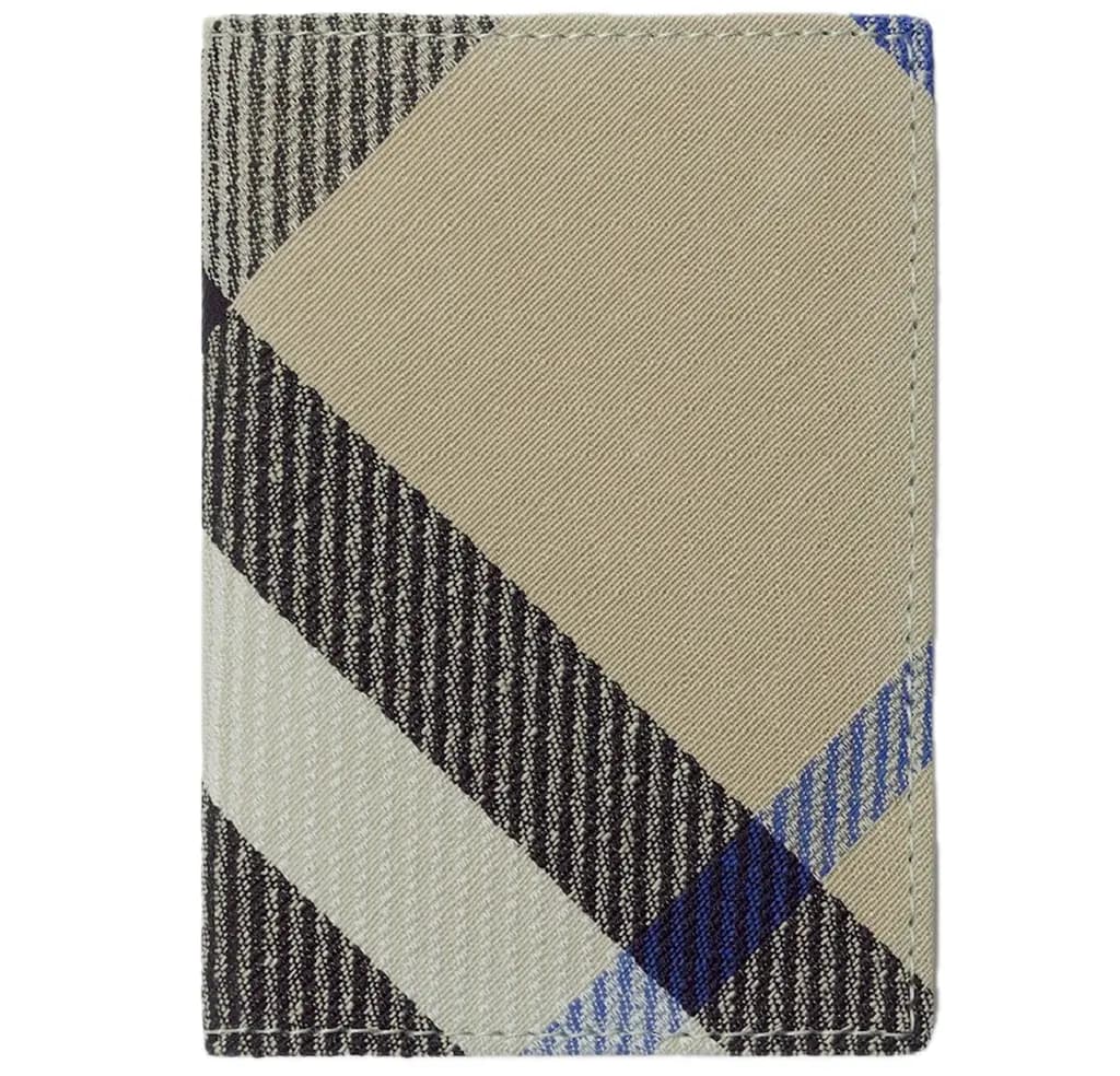 Ví Burberry Check Folding Card Case 'Lichen' 80895311