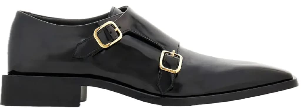 Giày Salvatore Ferragamo Monkstrap 'Black' 029244-777025
